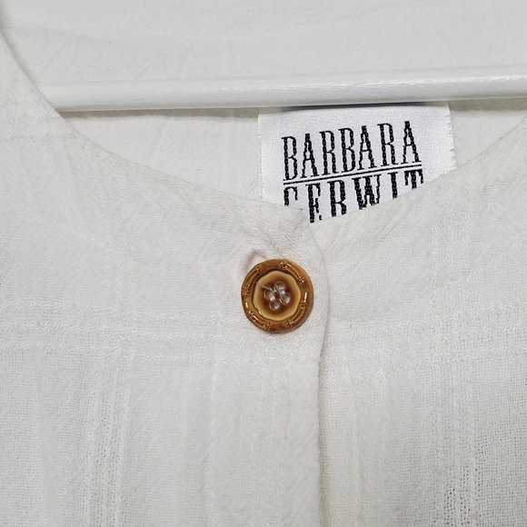 BARBARA GERWIT | Vintage Button Front Top | M - Picture 4 of 6